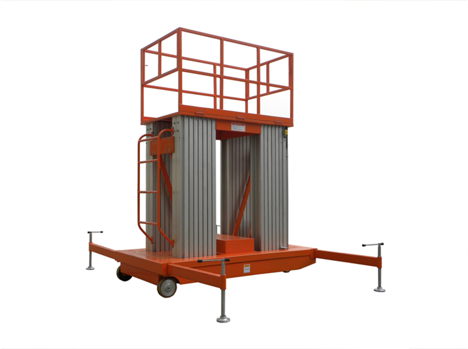  Aluminum Alloy Vertical Mast Aerial Work Platform--Four Mas